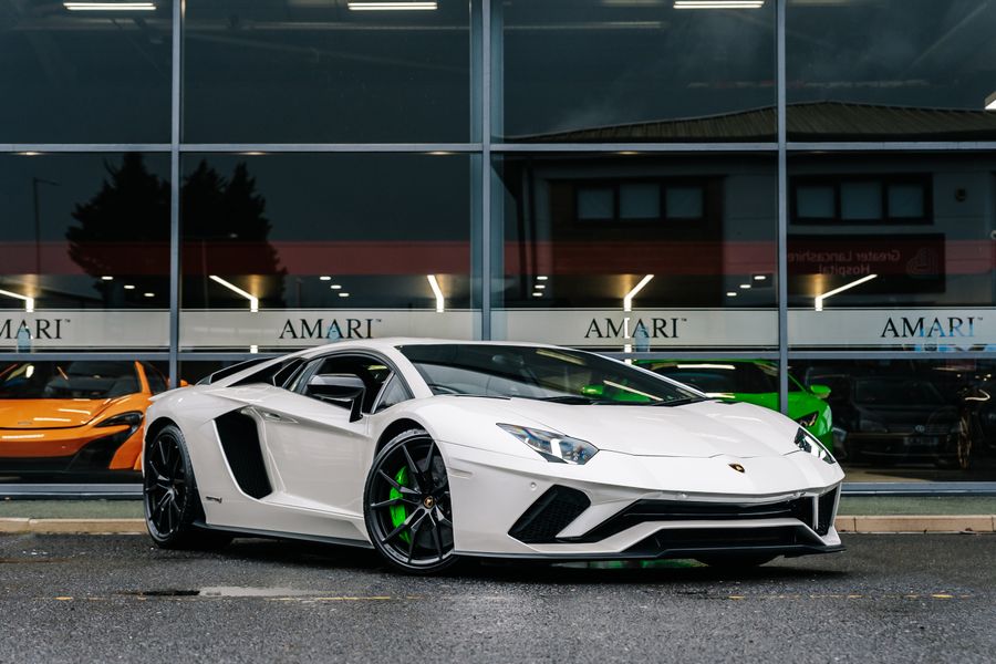 2017 Lamborghini Aventador S car for sale on website designed and built by racecar